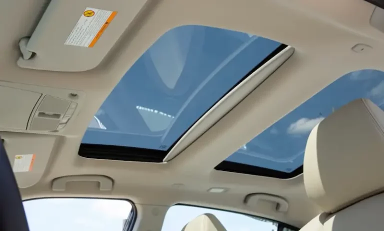 nissan rogue sunroof leak