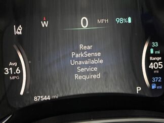 parksense unavailable service
