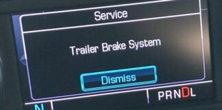 Silverado trailer brake system