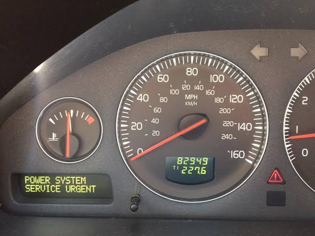 volvo power system service urgent