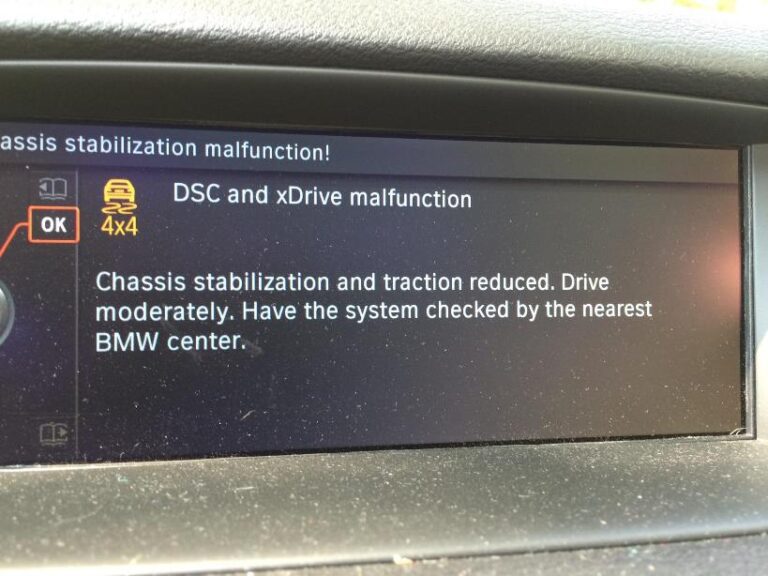 bmw dsc malfunction