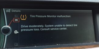 BMW TPM Malfunction
