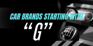 Car Brands Starting With G