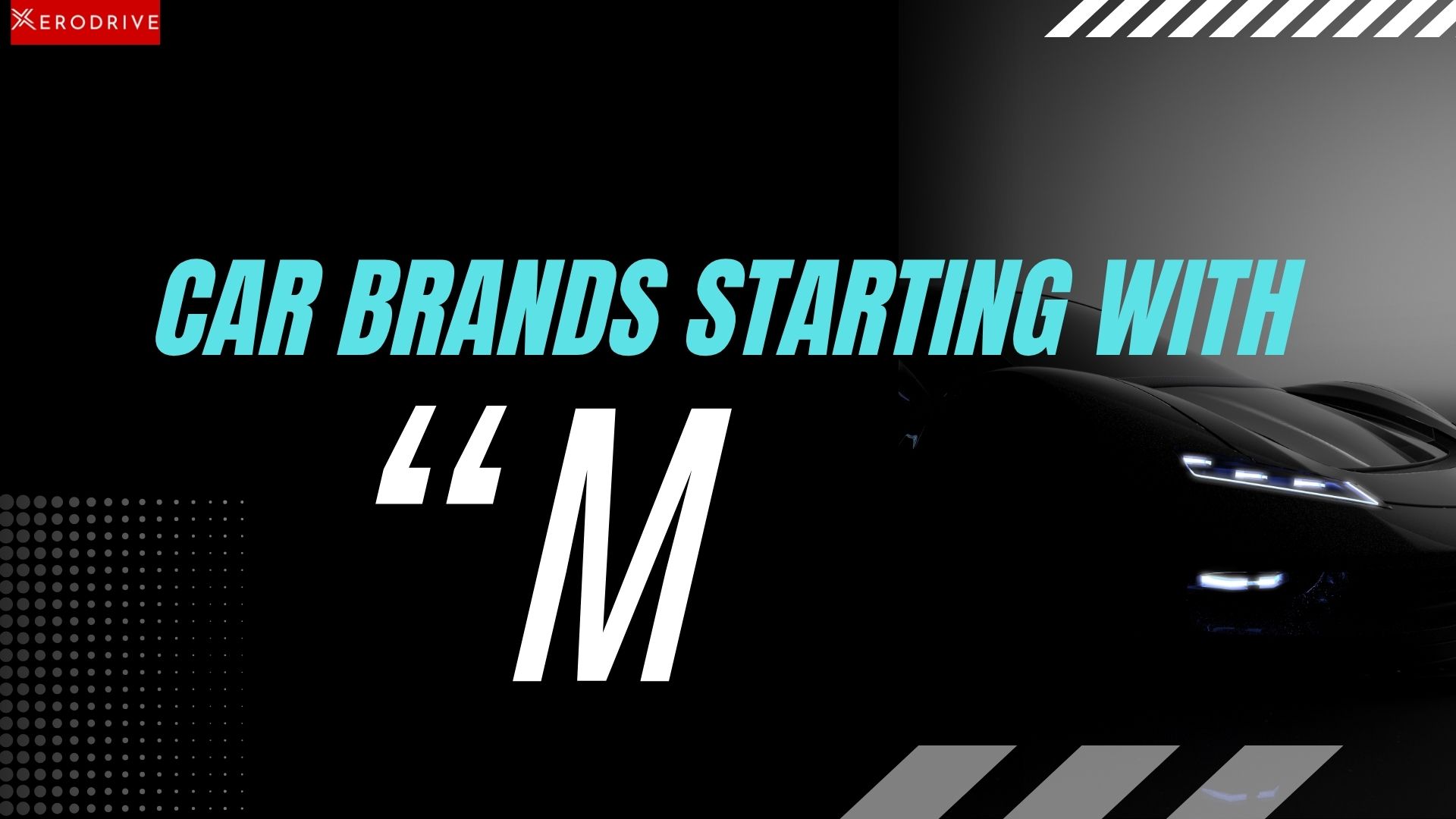 Terrific Car Brands That Begin With M Pictures