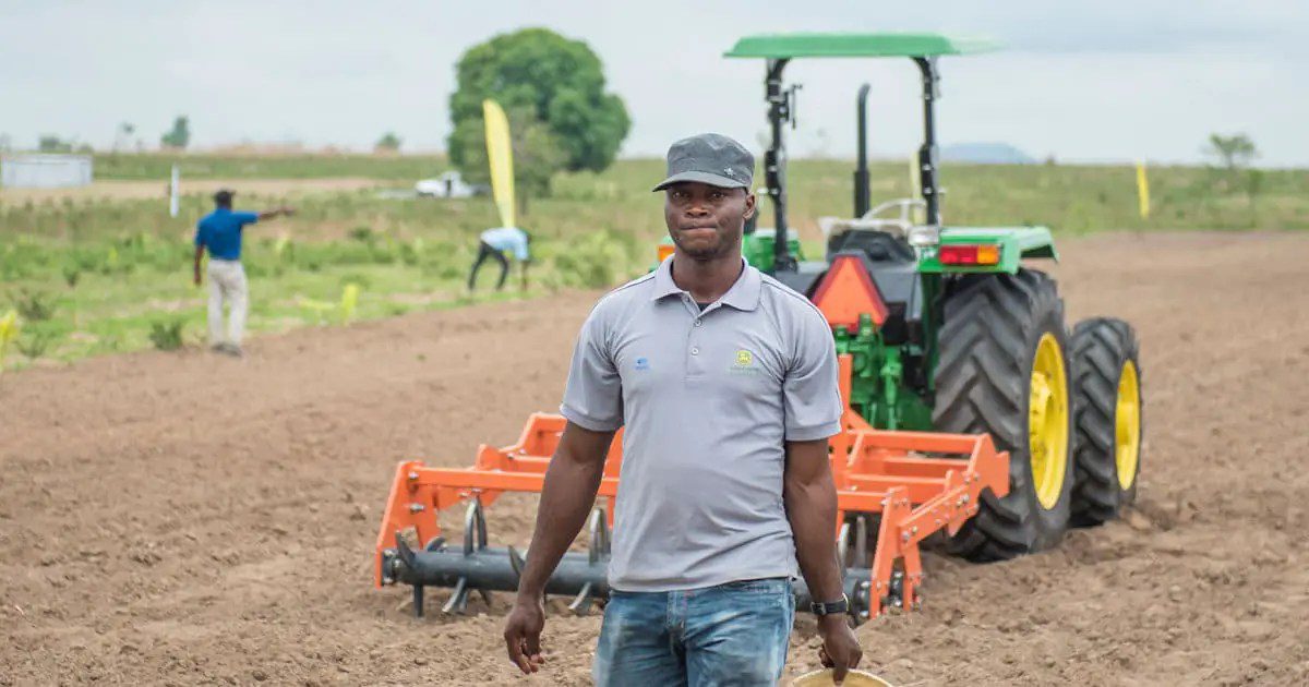 agricultural tractor