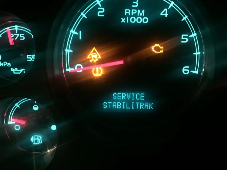 service stabilitrak traction control