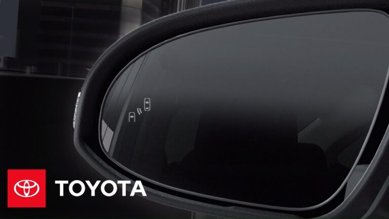 toyota blind spot monitor