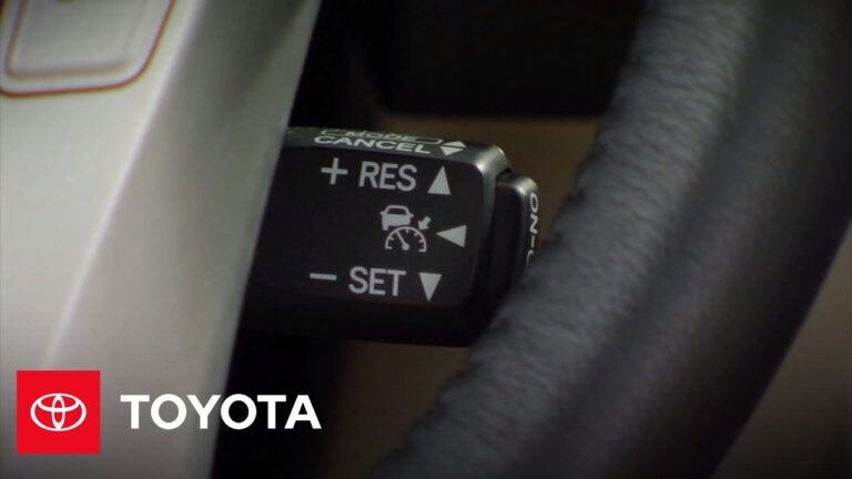 toyota cruise control