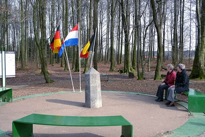 vaalserberg tripoint where belgium, germany, and the netherlands meet