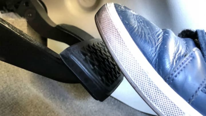 car brake pedal