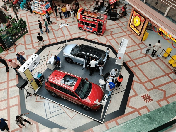 cars in malls