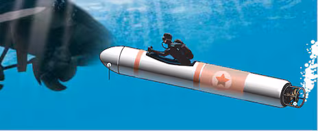human torpedoes submarine