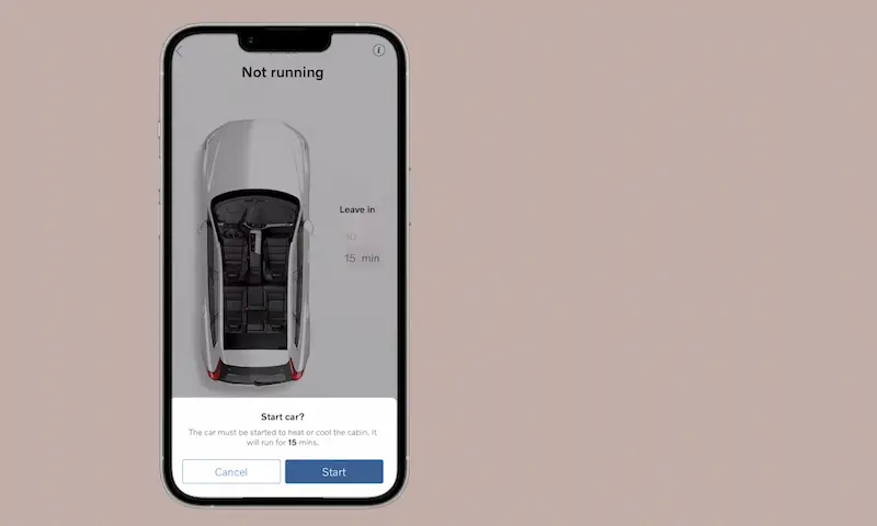 volvo remote start