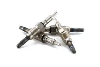 assortment metallic glow plugs diesel