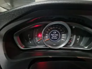 volvo engine coolant level low