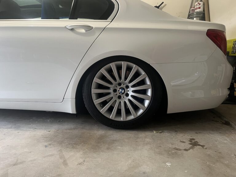 2012 bmw 750li level control malfunction