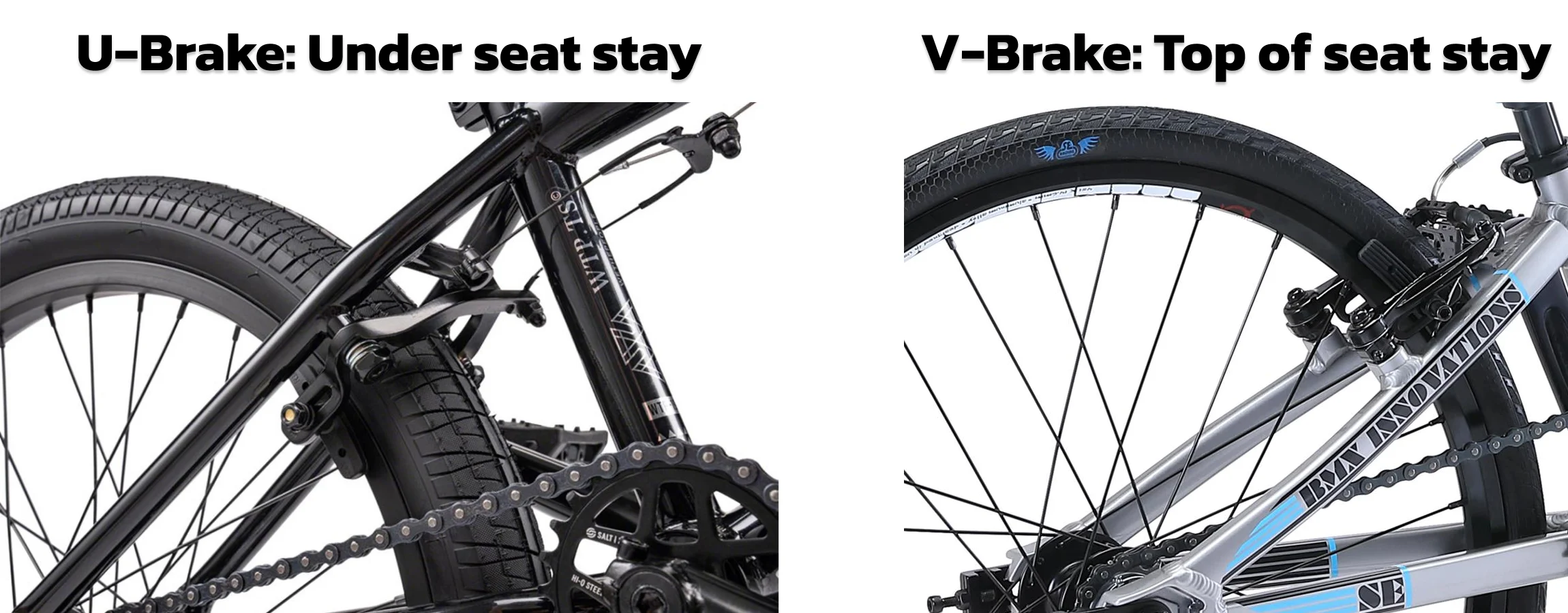 u brake vs v brake