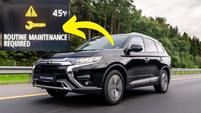 mitsubishi routine maintenance required warning