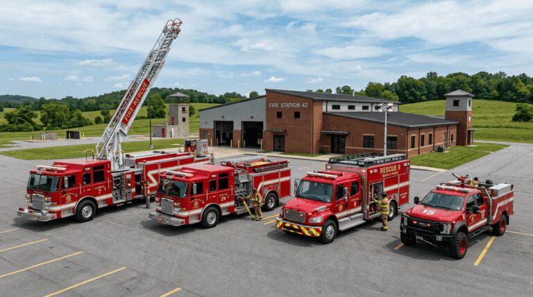types of fire trucks