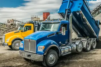 dump trucks