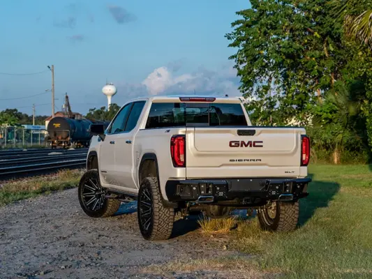white gmc multipro