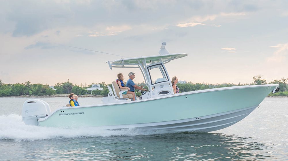center console family boat