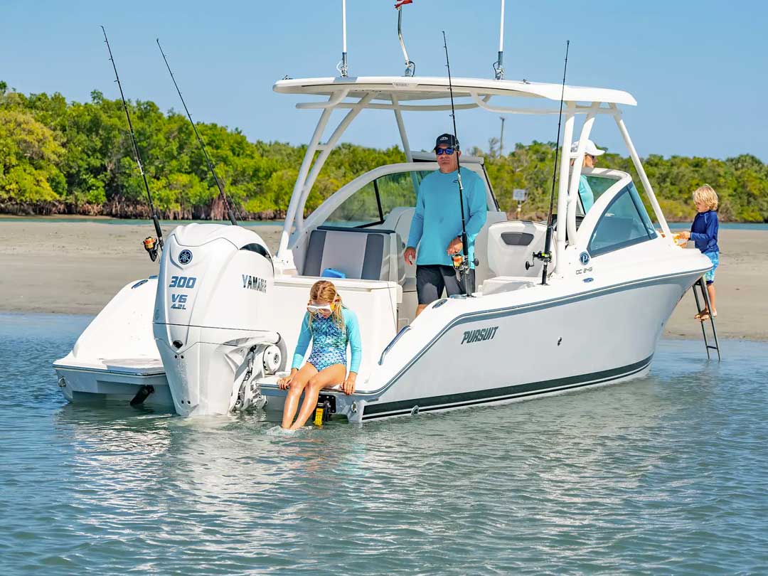dual console boat