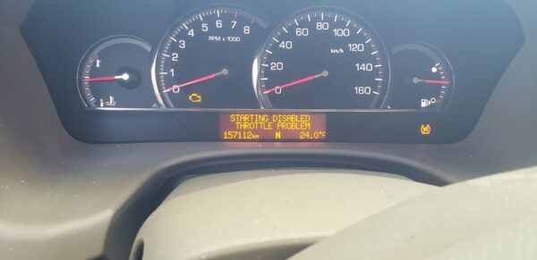 starting disabled service throttle problem