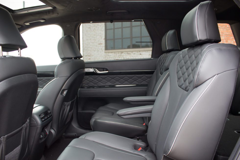2020 hyundai palisade rear seats