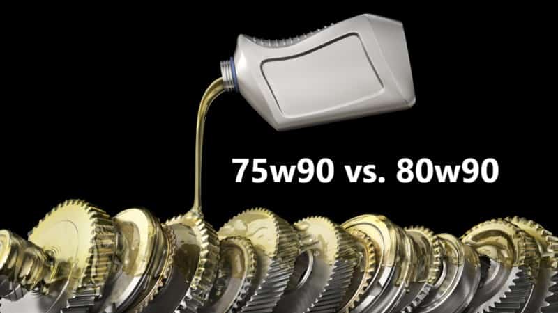 75w90 vs 80w90 gear oil