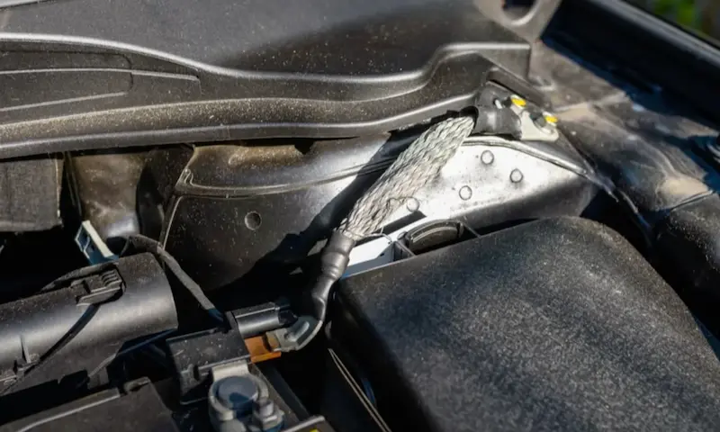 dodge ram ground strap locations